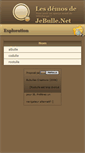 Mobile Screenshot of demos.jebulle.net