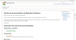 Desktop Screenshot of doc.jebulle.net