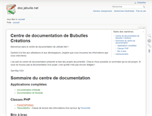 Tablet Screenshot of doc.jebulle.net