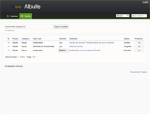Tablet Screenshot of dev.jebulle.net
